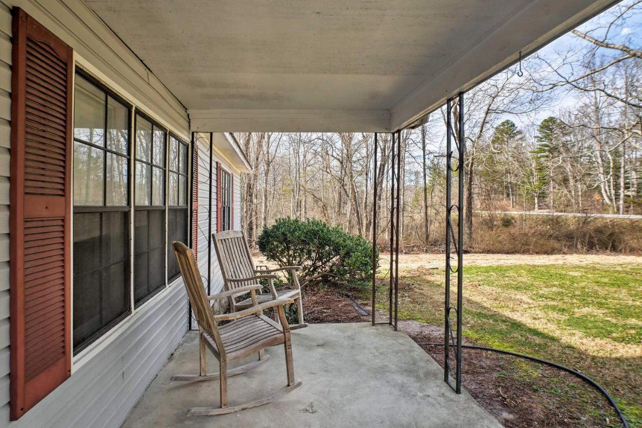 Dog-Friendly Georgia Home With Grill And Fishing Pond! Rising Fawn Exterior photo